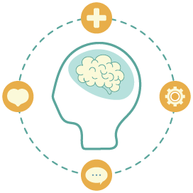 Iconos CONVERSA-Gestión del estrés